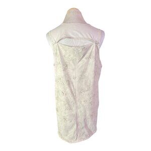 Lululemon Size 12? Sculpt Tank Sleeveless Top Cutout Back Mottled Grey